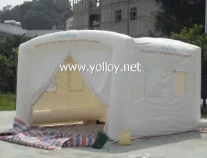 Temporaral White Gonflabile Car Cover Shelter Cort