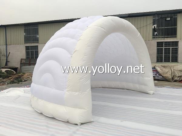 Inflatable Half Dome Tent With LED Light For Party Tent