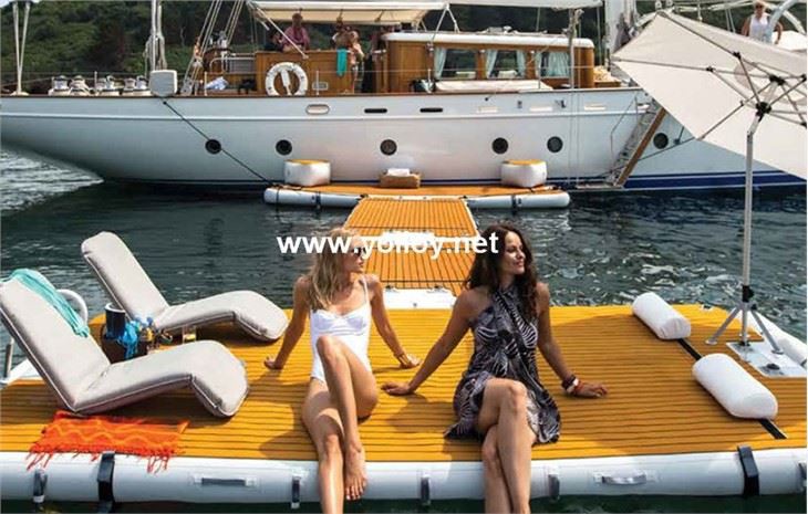 Yacht Dock Inflatable Floating Platform