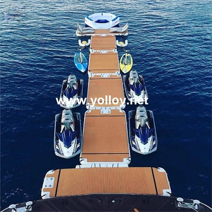 Yacht Dock Inflatable Floating Platform